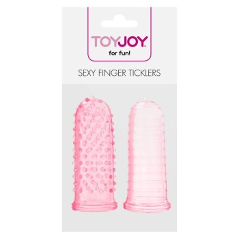 Σετ Καλύμματα Δαχτύλων - Sexy Finger Ticklers Set Pink