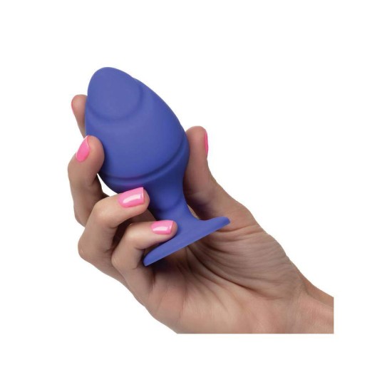Πρωκτικές Σφήνες Σιλικόνης – Calexotics Cheeky Buttplug Set Purple Sex Toys 