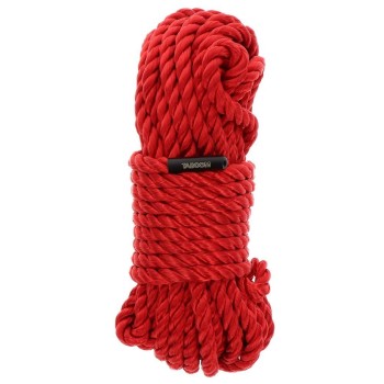 Απαλό Σχοινί Δεσίματος - Taboom Bondage Rope Red 10m