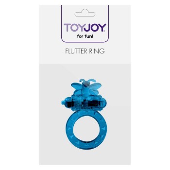 Δαχτυλίδι Πέους Με Δόνηση - Flutter Ring Vibrating Cock Ring Blue