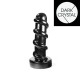 Μεγάλο Ομοίωμα Με Σπείρες - Dark Crystal XL Dildo No.20 Black Sex Toys 