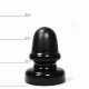 Πολύ Μεγάλη Πρωκτική Σφήνα - All Black XXL Butt Plug No.54 Black 24cm Sex Toys 