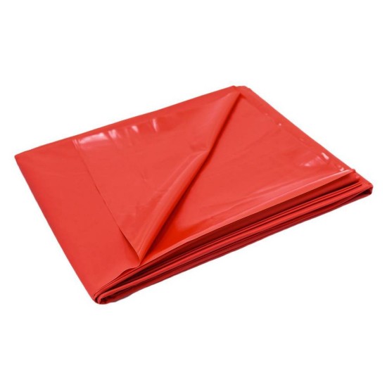 Σεντόνι Βινυλίου - Bed Sheet Cover Red Fetish Toys 