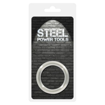 Μεταλλικό Δαχτυλίδι Πέους – Steel Power Tools Cockring RVS 8mm/40mm
