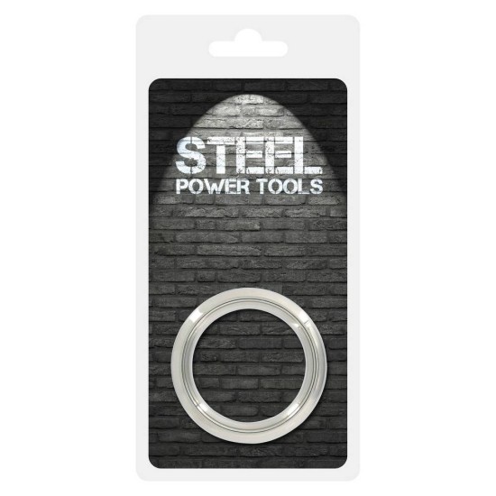 Μεταλλικό Δαχτυλίδι Πέους – Steel Power Tools Cockring RVS 8mm/40mm Sex Toys 