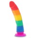 Ρεαλιστικό Πέος Σιλικόνης - Pride Unicorn Dancer Dong Rainbow 20cm Sex Toys 