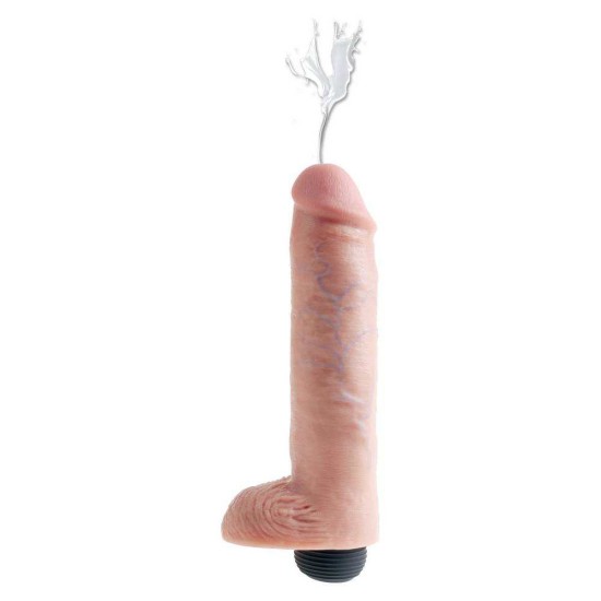 King Cock Squirting Cock Beige 25cm Sex Toys