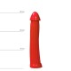 Μακρύ Ομοίωμα Με Ραβδώσεις - All Red XL Dildo With Ridges No.30 Sex Toys 