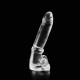 Μεγάλο Ομοίωμα Πέους - Dark Crystal XL Realistic Dong 31cm Sex Toys 