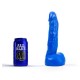 Ευλύγιστο Ρεαλιστικό Πέος - All Blue Realistic Dong With Balls 20cm Sex Toys 
