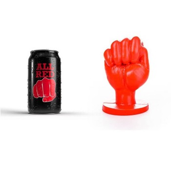 Μαλακό Ομοίωμα Γροθιάς - All Red Fist Dildo Small 13cm