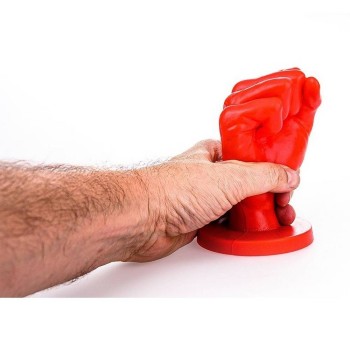 Μαλακό Ομοίωμα Γροθιάς - All Red Fist Dildo Medium 14cm