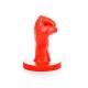 Μαλακό Ομοίωμα Γροθιάς - All Red Fist Dildo Large 17cm Sex Toys 