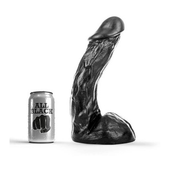 All Black XL Realistic Dong 27cm