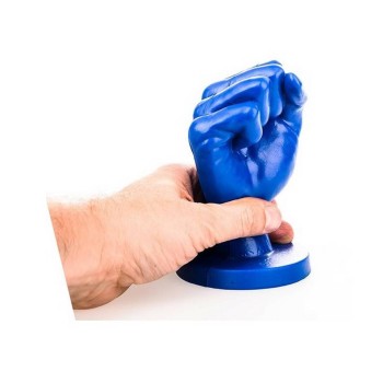 All Blue Fist Dildo Medium 14cm