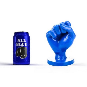 All Blue Fist Dildo Medium 14cm