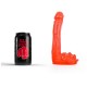 All Red Realistic Dong 18cm Sex Toys