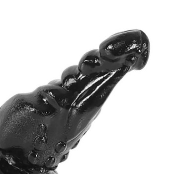Μεγάλο Τερατόμορφο Πέος - Kiotos Monstar Rex Dildo Black 22cm