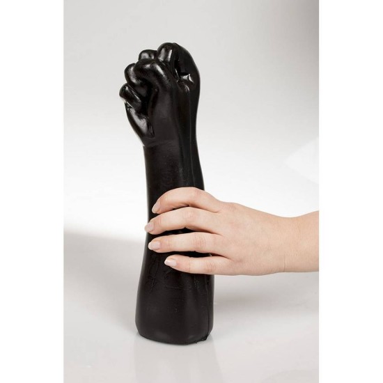 Ρεαλιστικό Ομοίωμα Γροθιάς - Dark Crystal Fist Dildo Black No.26 Sex Toys 