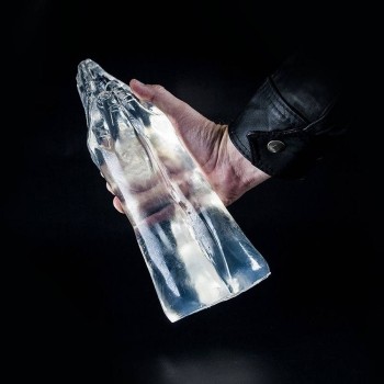 Ομοίωμα Δύο Χέρια - Dark Crystal Double Fisting Dildo Clear No.25