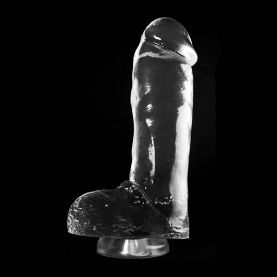 Μεγάλο Και Χοντρό Πέος - Dark Crystal XL Dong No.48 Clear 30cm Sex Toys 