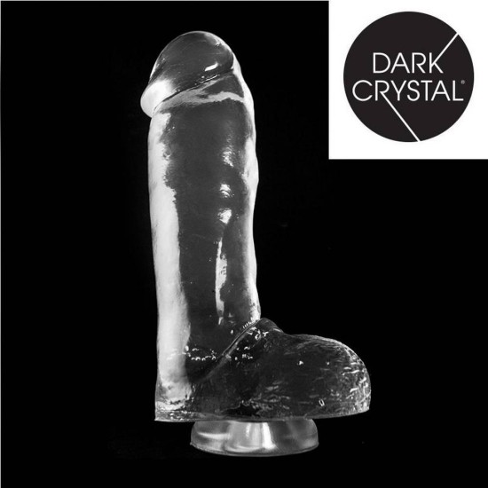 Μεγάλο Και Χοντρό Πέος - Dark Crystal XL Dong No.48 Clear 30cm Sex Toys 
