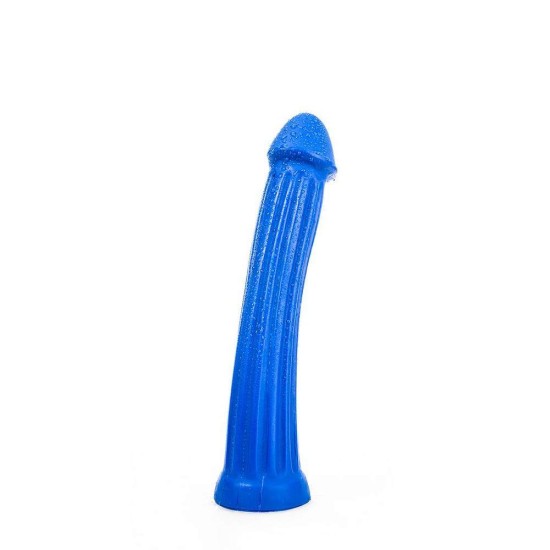All Blue XL Dildo With Ridges No.30 Sex Toys