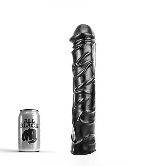Μεγάλο Πέος Χωρίς Όρχεις - All Black XXL Realistic Dong No.19 Sex Toys 