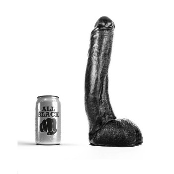 Ρεαλιστικό Ομοίωμα Πέους - All Black XL Realistic Dong 27cm