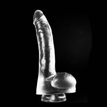 Μεγάλο Ρεαλιστικό Πέος - Dark Crystal XL Realistic Dong Clear 28cm