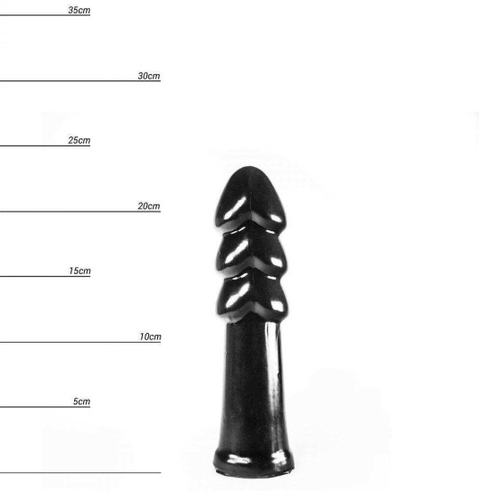 Μαύρο Τερατόμορφο Ομοίωμα Dinoo T-Rex Monster Dong Black 24cm Sex Toys 