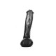 All Black Realistic Dong With Balls 23cm Sex Toys