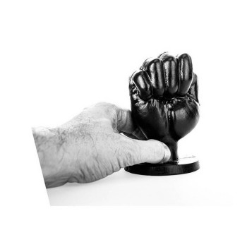 Μαλακό Ομοίωμα Γροθιάς - All Black Fist Dildo Small 13cm