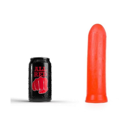 Κόκκινο Εύκαμπτο Πρωκτικό Ομοίωμα - All Red Anal Dildo 19cm Sex Toys 