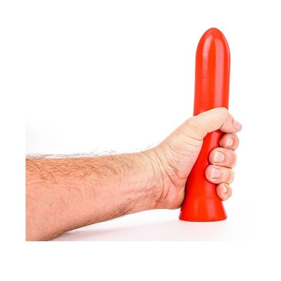 Μαλακό Πρωκτικό Ομοίωμα - All Red Anal Dildo 23cm Sex Toys 
