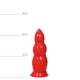 Πρωκτικό Ομοίωμα Με Βεντούζα - Anal Dildo With Suction Cup Red 23cm Sex Toys 