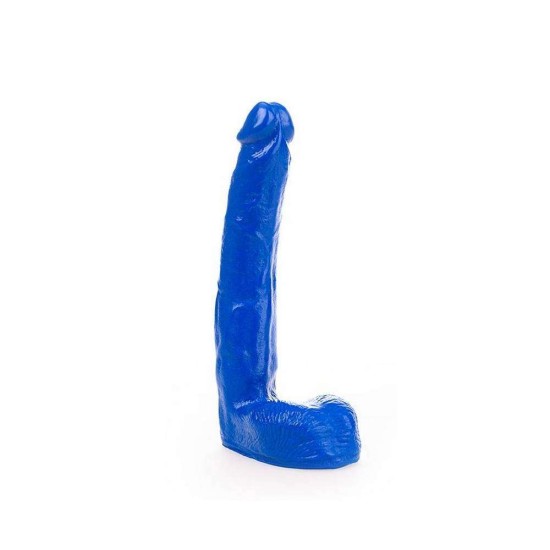 Ρεαλιστικό Ομοίωμα Με Όρχεις - All Blue Realistic Dildo With Balls 21cm Sex Toys 