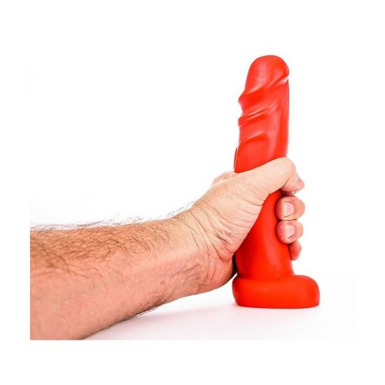 All Red Realistic Dildo 22cm Sex Toys