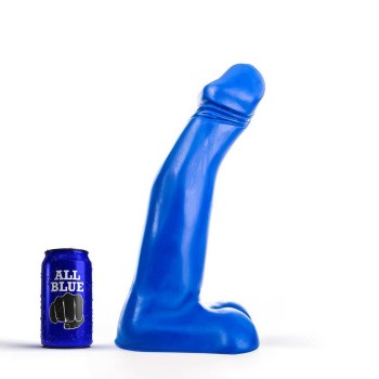 Μεγάλο Και Χοντρό Ομοίωμα Πέους - All Blue Big Realistic Dong 33cm