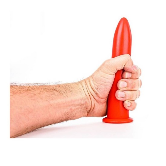 Μαλακό Και Εύκαμπτο Ομοίωμα - Pointy & Soft Dildo Red 20cm Sex Toys 