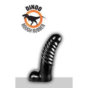 Τερατόμορφο Πέος Με Ραβδώσεις - Dinoo Guanlong Monster Dong Black 21cm