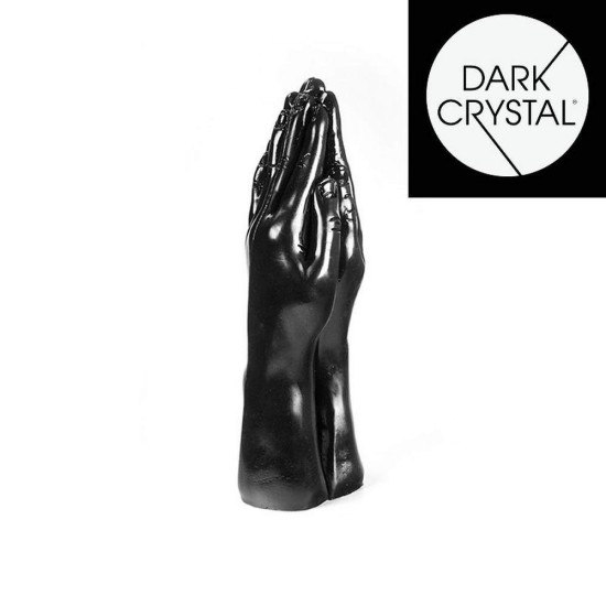 Ομοίωμα Δύο Χέρια - Dark Crystal Double Fisting Dildo Black No.25 Sex Toys 