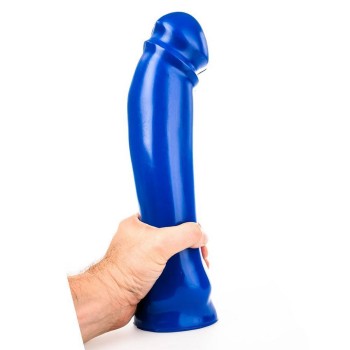 All Blue XL Curved Dildo 34cm
