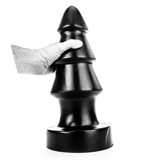 All Black No.57 XXL Anal Dildo 40cm Sex Toys