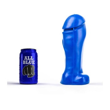 Μεγάλο Μαύρο Ομοίωμα Πέους - All Blue XL Realistic Didlo 22cm