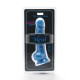 Happy Dicks Realistic Dong With Balls Blue 19cm Sex Toys
