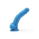Happy Dicks Realistic Dong With Balls Blue 19cm Sex Toys