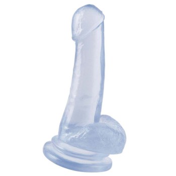Basix Suction Cup Dong Clear 21cm
