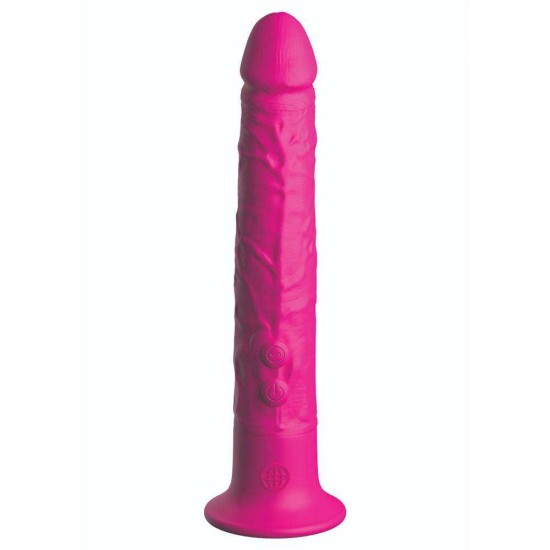 Ρεαλιστικός Δονητής Με Βεντούζα - Classix Silicone Wall Banger Vibrator Pink Sex Toys 