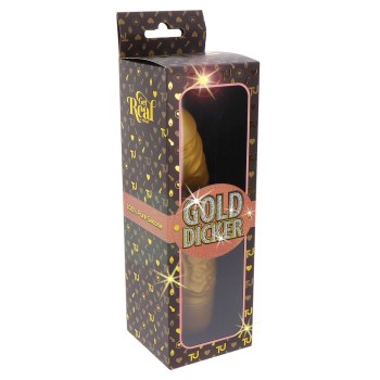 Gold Dicker Original Vibrator 20cm